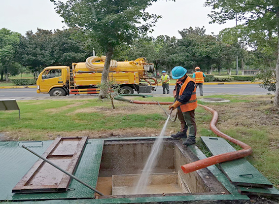 岐山化油池清理