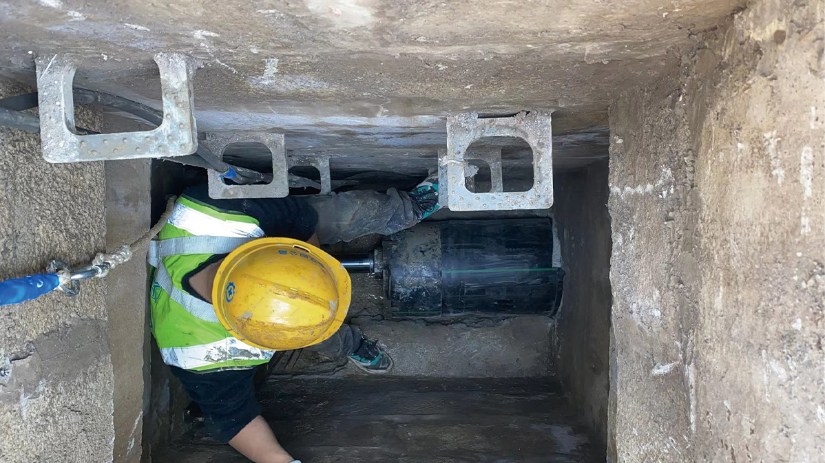 岐山HDPE短管内衬法